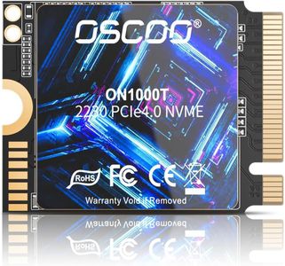 OSCOO 1TB NVMe SSD – M.2 2230 PCIe Gen4x4 Internal Solid State Drive, Up to 5200MB/s Read & 4800MB/s Write, 3D NAND, Compact High-Speed Storage for Steam Deck, Laptops, Mini PCs - ON1000T