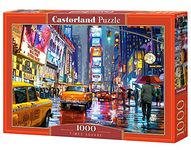 Castorland C-103911-2 Hobby Panoramic Times Square Jigsaw Puzzle, 1000 Pieces Set, Multicolour