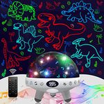 Dinosaur Night Light Projector for Kids with Timer&Remote.Dinosaur Gifts for 1-12 Year Boy.Dinosaur Toys for Kids 5-7 Year Old Boys.Dinosaur Bedroom Decor for Boys Room.Baby Night Light with 29 Sounds