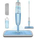 Best Flat Spray Mop, 2 in 1, Liquid Dispenser and Movable Handle, High Absorbent Microfiber, for Wet and Dry Surface, Marble Flooring, Tiles Cleaning and Refill