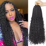 Goddess Box Braids Crochet Hair Wit