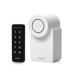 Nuki Smart Lock Go (2025) with Bluetooth, WiFi & Matter, Electronic Door Lock Turns Smartphone into a Key, Easy retrofit Installation Without Cylinder Change – Smart Lock INKL. Keypad
