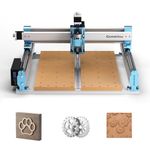 Genmitsu CNC-Machine 4040-PRO for Wood Acrylic MDF Carving/Cutting, 3 Axis CNC Router Machine with GRBL Control, Support 4-Axis, Working Area 400 x 400 x 78mm