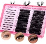 Fluffy Lash Clusters with Bottom La