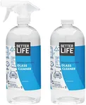 Better Life Natural Streak Free Glass Cleaner, 32 Ounces (Pack of 2), 24425