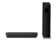 Panasonic SC-HTB258EBK Bluetooth Soundbar with Wireless Subwoofer - Black & Amazon Basics High-Speed, Ultra HD HDMI 2.0 Cables, Supports 3D Formats and with Audio Return Channel, 1.8 m (2-Pack)