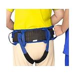 Gait Belt for Seniors Transfer Gate Belt with Handles for Lifting Elderly Wheelchair Patient Standing Aids Supports Physical Therapy Safety Medical Lift Sling with Leg Loops ＆ Buckle