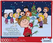 AQUARIUS Peanuts Charlie Brown Puzzle Collage Christmas 1000 Piece Jigsaw Puzzle, A Charlie Brown Christmas