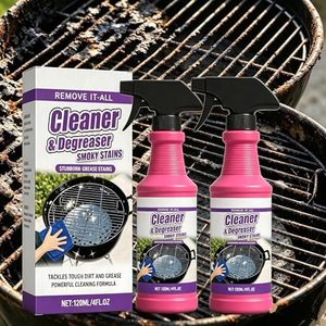 Fiopet Fast Acting Heavy Duty Grill Degreaser Spray, 2026 New Powerful BBQ Grill Cleaner for Outdoor Grill, Multi-Purpose Grease Remover for Oven & Stove – Grill Cleaning Spray for Kitchen (3)