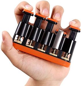 DILIMI Finger Strengthener, Guitar Beginner Exercier, Finger trainer, Hand Grip Strength Trainer for Athletes, Musicians