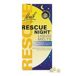 Rescue Remedy, Night Liquid Melts, 28 Capsules, All Natural, Flower Essences, Natural Sleep Support for Adults & Children