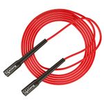 Lifelong LLSR01 Skipping Rope for Men, Women & Children - Jump Rope for Exercise Workout & Weight Loss - Tangle Free Jumping Rope for Kids (275cm, Red and Black) Handle Material: Plastic