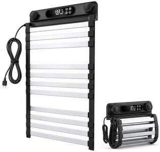 Techoney Electric Towel Warmer Rack,Black and Silver:1