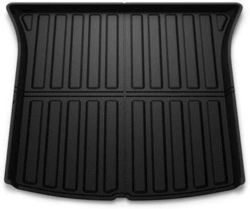 Spigen Tesla Model Y Tappetino per Bagagliaio Posteriore, Materiale XPE per la Protezione Interna, Finitura Impermeabile Tappetino per Bagagliaio per Tesla Model Y Accessori - Carbonio Edizione