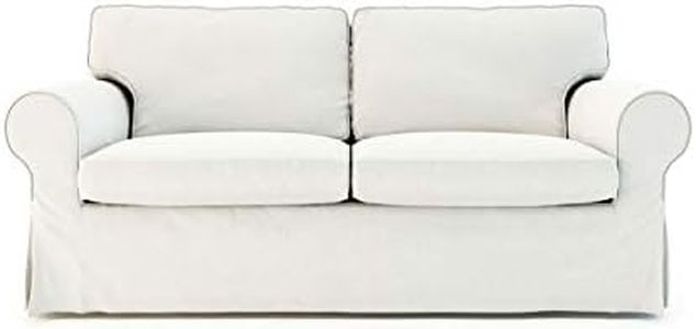 TLY Ektorp Funda para sofá cama Ikea Ektorp Sleeper Sofá Slipcover - Blanco