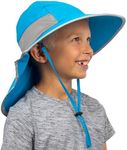 GearTOP Fishing Hats for Kids, Sun Hats with UV Protection for Boys and Girls (Blue)