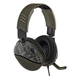 Turtle Beach Recon 70 Headset (Green Camo) - Xbox Series X, Xbox One, PlayStation 5, PlayStation 4, Nintendo Switch, Mobile