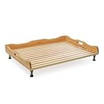 Prosumer’s Choice Bamboo Cutting Boards - Camper Stovetop Cover with Handles & Legs - Kitchen Chopping Board for Meat & Veggies - Sink, Gas Burner & Range Wooden Workstation - 29.5"Lx21"Wx7.6"Th