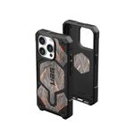 URBAN ARMOR GEAR UAG [Limited Edition] Designed for iPhone 15 Pro Case 6.1" Monarch Pro G-10, Built-in Magnet Compatible with MagSafe Charging Premium Garolite Rugged MIL-STD Protective Cover