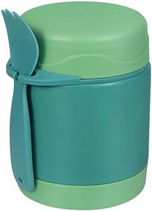 Insulated Kids Lunch Jar - 10oz, Leak Proof Stainless Steel, Wide Mouth, Green