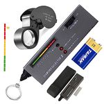 HMJOY Diamond Tester, Hight Accuracy Jewelry Diamond Tester + 40X Jewelers Loupe, Professional Diamond Selector for Novice and Expert Jewelry Diamond Tester Pen