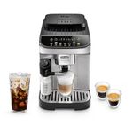 De'Longhi Magnifica Evo Automatic Espresso & Coffee Machine with Auto Milk Frother, Built-in Grinder & Auto-Clean Function - For Latte, Cappuccino, Americano, Iced Coffee, ECAM29084SB, Silver