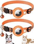 2Pack Airtag Cat Collar with Breaka
