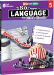 180 Days: Reading, Vocabulary/Language for 5th Grade Practice Workbook for Classroom and Home, Cool and Fun Practice Created by Teachers: Practice, Assess, Diagnose (180 Days of Practice)