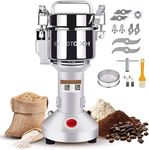 Goldtouch 550g High-Speed Electric Grain Mill Grinder, 2000 W 110 V Stainless Steel Flour Mill Makes Gluten Free Flours, Grain Mill for Home and Commercial Use