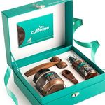 mCaffeine Coffee De-Stress Gift Set for Women and Men With Coffee Body Scrub, Body Oil & Handcrafted Massager for Stress Relief | Unisex Gift Kit | Gifting Sets for All Special Occasions | Diwali Gift Set Bhaidooj Sister Brother Birthday Anniversary Gift