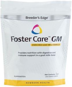 Breeder's Edge Foster Care GM - Goat Milk Based Powdered Milk Replacer - Puppies , Kittens , Cats & Dogs Formula - Easy Digestion - 1 lb