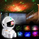 One94Store Astronaut Galaxy Projector Night Light – 360° Rotating Nebula Star Projector with Remote, Timer & Adjustable Head – LED Space Lamp for Kids’ Bedroom, Home, Gifts, Toys (Star Astronaut)