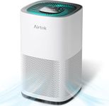 Air Purifiers Large Room with H13 True HEPA Filter for Bedroom Home - AIRTOK Air Purifier for Allergies and Pets Smoke Mold Dust Dander Odor Coverage Max 793 ft2 99.9% Removal to 0.1mic Ozone-Free