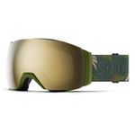 Smith Optics I/O MAG XL Unisex Snow Winter Goggle - Olive Plant Camo, ChromaPop Sun Black Gold Mirror