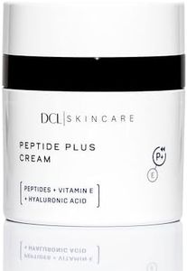 DCL Skincare Peptide Plus Cream with 7 Peptides for Hydration & Skin Barrier Support, 1.7 fl oz