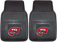 FANMATS NCAA Western Kentucky University Hilltoppers Vinyl Heavy Duty Car Mat