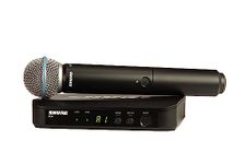 Shure BLX24/B58 Wireless Microphone System with BETA 58A Handheld Dynamic Vocal Mic