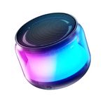 LENRUE Portable Bluetooth Speakers with Colorful Lights, Loud Sound, Small Bluetooth Speaker with Wireless Stereo Pairing, Mini Gifts for Kids, Teen, Girls, Boys, Women, Men