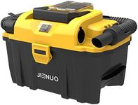 JIENUO Cordless Wet/Dry Vacuum Compatible with Dewalt 20V Max Battery, Brushless 2.5 Gallon HEPA Filter Shop Vac, Portable Shop Vacuum for Home, Car, and Workshop (Battery NOT included)