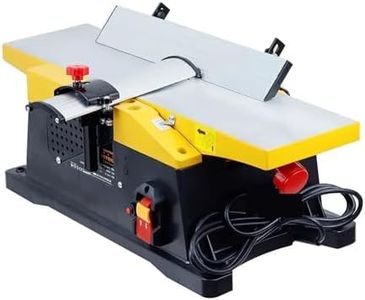 Woodworking Benchtop Jointers 6in 1800W Electric Wood Thicknesser Hand Planer Carving Power Tools Work Table Multiple Uses