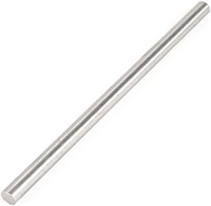 sourcingmap 10mmx200mm Barre HSS en carbure d'acier à grande vitesse HSS barre ronde acier rapide pour tour CNC
