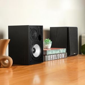 Edifier R990BT Bluetooth Bookshelf Speakers – 24W, 2.0 Active, RCA/AUX, App Control