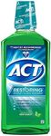 ACT Restoring Anticavity Fluoride Mouthwash, Mint Burst, 33.8 Fl Oz