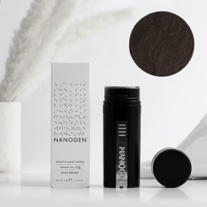 Nanogen Hair Fibres Dark Brown – Instant Hair Thickening Solution