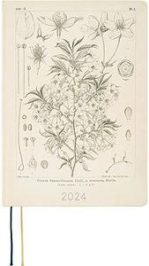 Hobonichi Techo HON A6 [Taille anglais/A6/Début de janvier 2024] Tomitaro Makino : Yamazakura