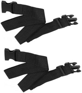2Pcs Wheelchair Strap Seat Belt 62in Long Wheelchair Adjustable Buckle Strap Wheelchair and Geriatric Armchair Belt Restraint for Mobility Scooter Wheelchair