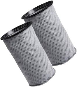 Think Crucial Replacement Reusable Cloth 10QT Vacuum Bag – Compatible with ProTeam Part # 100565 - Fits ProTeam Coachvac, Super CoachVac, MegaVac & Mega Raven 10QT – (2 Pack)