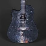 Lindo B-STOCK Left Handed Galaxy Slim Electro-Acoustic Guitar with Integrated Tuner/Preamp and Padded Gigbag (Minor Cosmetic Imperfections)