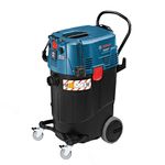 Bosch GAS 55 M AFC Heavy Duty Corded Electric Wet and Dry Vacuum Cleaner, 1,200W, 254 mbar, 55 Litre Tank, Automatic Filter Cleaning, 16.2 kg + Nozzle, Accessory, 1 Year Warranty