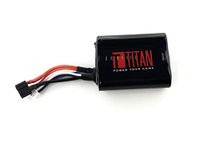 Titan Lithium-Ion Airsoft Battery | 11.1v Battery, 3000mAh 11.1v Brick T-Plug (Deans) | Maximum Capacity & Performance 11.1 Volt Airsoft Gun Battery